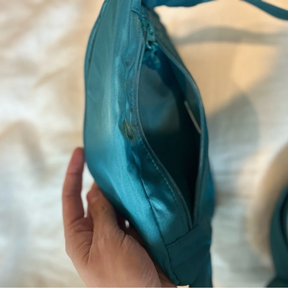 The Foldie Crossbody Bag (Teal) - Picture 4 of 4